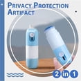 thumbnail image 3 of Thermal Paper Correction Fluid with Unboxing Knife, Data Protection Fluid, Privacy Protection Artifact, Portable Information Anti-Leakage Protection Correction Fluid, for Package Labels,Bills (3pcs), 3 of 5