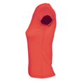 thumbnail image 3 of SOLS - Camiseta de manga corta modelo Moon con cuello en forma de V para mujer (Coral), 3 of 3