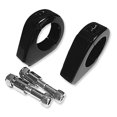 thumbnail image 3 of Httmt Mt299-002- Abrazadera De Horquilla Abrazaderas De Señal De Giro Compatible Con Soporte De Montaje Harley Softail Horquilla De 39 Mm Negro, 3 of 5