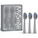 thumbnail image 1 of MySmile Cabezales de Repuesto para Cepillo de Dientes Eléctrico Sónico DY156 para Adultos, 3 Cabezales Seguros para el Esmalte, Color Gris, 1 of 4