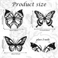 thumbnail image 2 of 3 Pcs Butterfly Metal Wall Decor Dragonfly Hummingbird Butterfly Met, 2 of 4