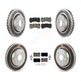 thumbnail image 1 of Transit Auto - Front Rear Coated Disc Brake Rotors And Ceramic Pads Kit For 2012 Jeep Grand Cherokee 6.4L With 330mm Diameter Rotor KGC-102397, 1 of 2