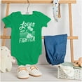 thumbnail image 3 of Popeye the Sailor Loves Not a Fighter Bodysuit Jumper Girls Infant Baby Brisco Brands 12M, 3 of 6
