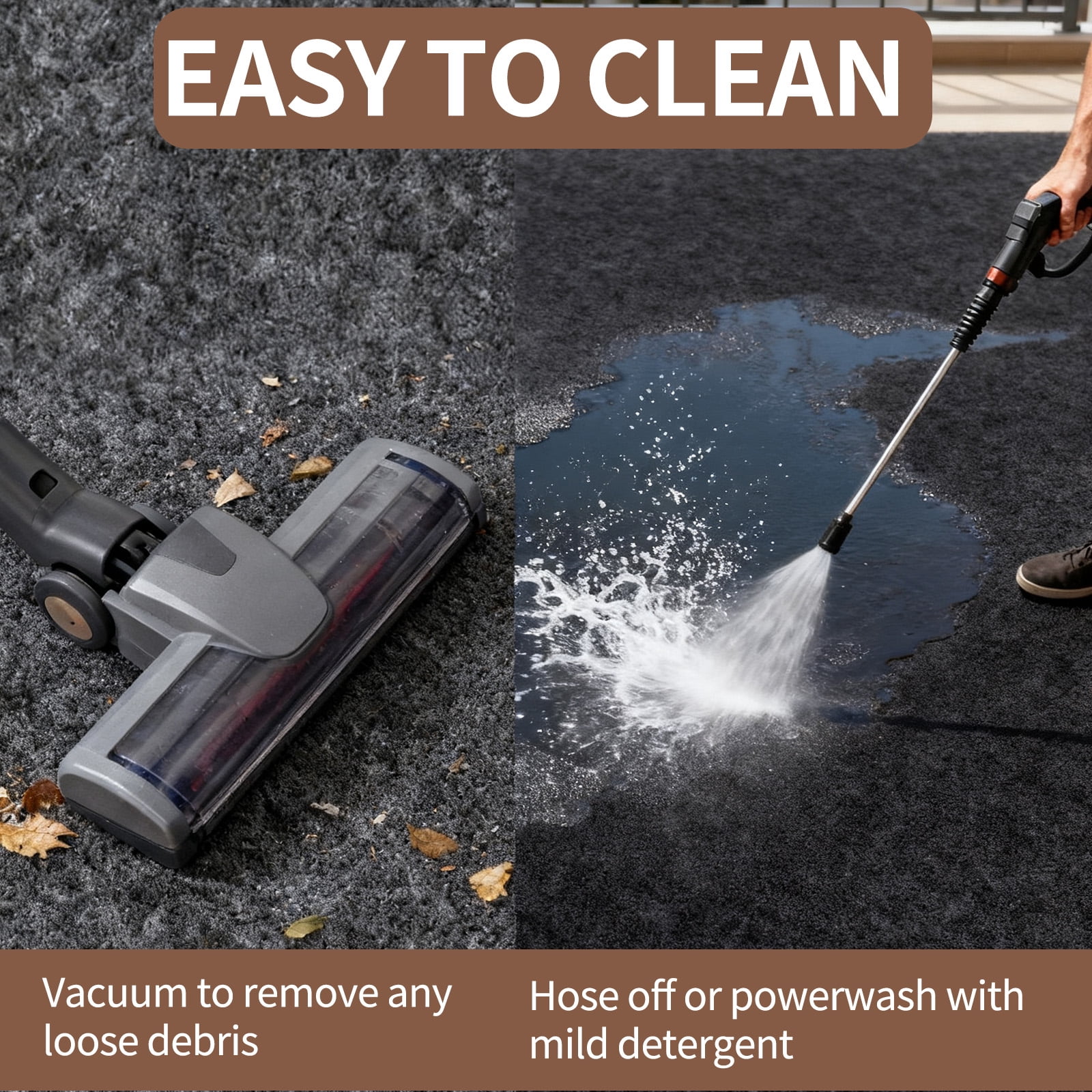2PCS 36" x 60" Oil Spill Mat, Dog Seat Cover, Garage Floor Mat for Under Car,Highly Absorbent Maintenance Mat Protects Vehicle Interior