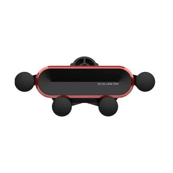 Car Phone Holder, Gravity Car Phone Holder Air Vent Mount Automatic Lock 360° Rotation with Stable Clip for Smartphones and GPS
