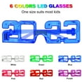 thumbnail image 3 of 2022 Gafas LED Plástico 12 pares de anteojos de fiesta Gafas de sol brillantes para Navidad, 3 of 8
