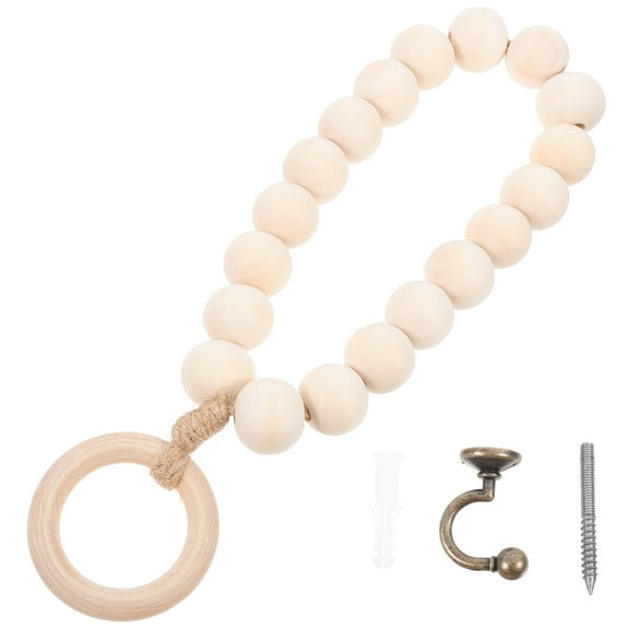 WHAMVOX Wood Towel Rack for Bathroom and Kitchen Hand Towel Holder Wall Mounted Assorted Color