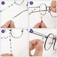 thumbnail image 6 of 6pcs Glasses String Holder Straps, DISEN Beaded Eyewear Retainer, Eyeglass Necklace Cord Chain, 6 of 7