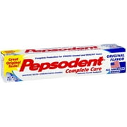 Pepsodent Complete Care Toothpaste Original Flavor 6 oz (Pack of 2)