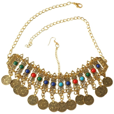 

NUOLUX Head Chain Jewelry Bohemian Headband Head Chain Festival Prom Wedding Jewelry