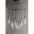 thumbnail image 6 of Et2 E24179-93 Capsule 9 Light 33" Wide Led Multi Light Pendant - Black, 6 of 7