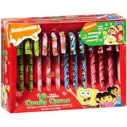 Frankford Candy And Chocolate Co.: Sour Apple/Watermelon/Blue Raspberry/Strawberry Candy Canes, 5.3 oz