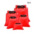 thumbnail image 2 of Dry Bag Waterproof Sack Foldable Moisture Barrier Pocket Flexible Rafting Storage Light Reserve Pouch Multifunctional Strap Hook, 2 of 6