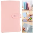 thumbnail image 4 of Tarjetas de Álbumes Carpeta Tarjetas Coleccionistas Funda protectora Funda protectora para tarjetas Álbum Soporte de exhibición para tarjetas de visita Rosa 120 tragamonedas SM SunniMix Titular de la tarjeta, 4 of 8