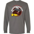 thumbnail image 3 of Inktastic Skateboarding for Skater Long Sleeve T-Shirt, 3 of 5