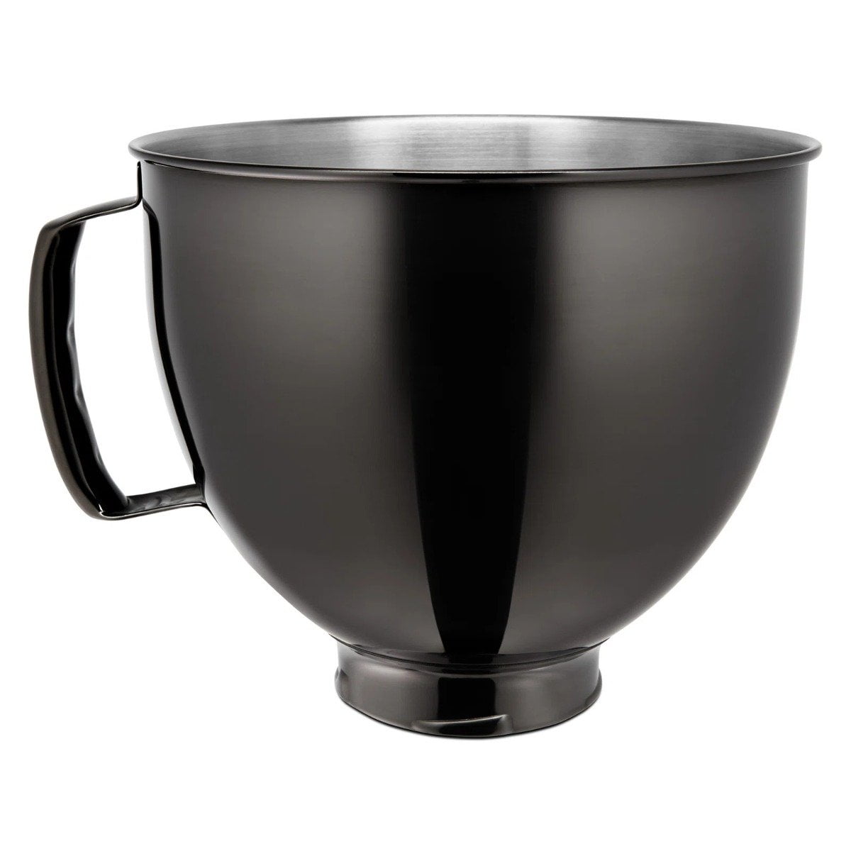 KitchenAid 5-Quart Metallic Black Stainless Steel Mixing Bowl, KSM5SSB