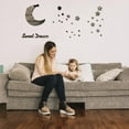 thumbnail image 6 of CCOCC Wall Stickers,Glow-in-the-Dark Bedroom Wall Decor,Durable Acrylic Wall Decals for Kids Baby Nursery Room Decor,Sliver, 6 of 7
