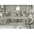 thumbnail image 2 of Durer, Albrecht 24x18 Gold Ornate Wood Framed with Double Matting Museum Art Print Titled - The Last Supper, 2 of 4