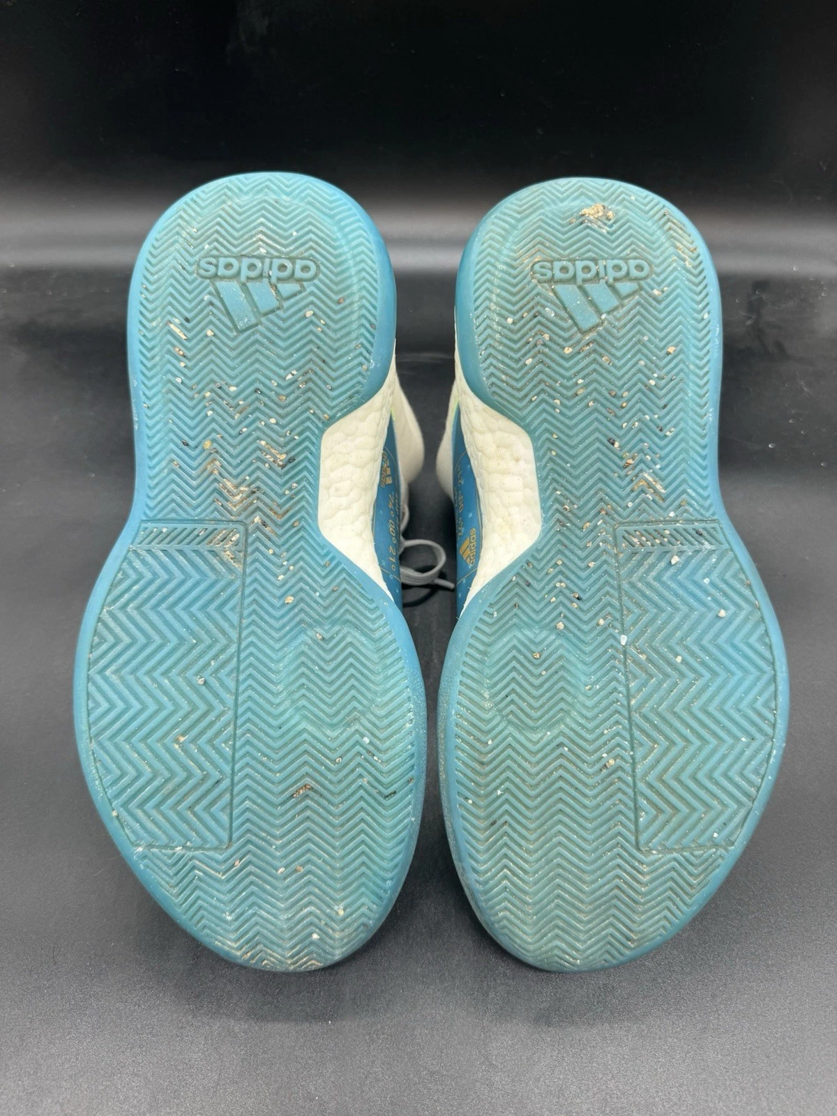 Adidas Marquee Boost Mens Size 7 Gray Blue Basketball Running Shoes Sneakers GUC Adidas Marquee Boost Mens Size 7 Gray Blue Basketball  main image 2