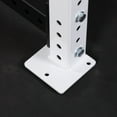 thumbnail image 6 of Titan Fitness X-3 Series 90" White Bolt-Down Power Rack, 24" Depth, Rackable 1650 LB Cage, 1.25" and 2" Pull Up bars, Standard J-Hooks, Weightlifting and Strength Training, 6 of 7