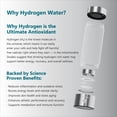 thumbnail image 3 of Hydrogen Water Bottle Generator - 3 Min SPE PEM Tech, 2025 Model, 420ML Portable Hydro Water Bottle Machine for Travel, Wellness & Recovery, Ideal for Kids, Men & Women, 3 of 8