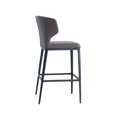 thumbnail image 3 of Cabo Contract Grade Upholstered Wingback Bar Stool (26-inch/ 29-inch), 3 of 5