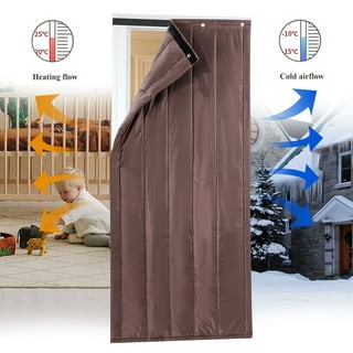 Thermal Insulated Door Curtain Soundproof Blanket Winter Doorway Cover  Screen