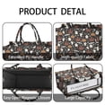 thumbnail image 4 of Large Capacity Tote Bag,Vintage Halloween Scene Pattern Handbag Fashion Luxury Tote Bag,15.7"x13"x 5.1" Inches,Laptop Compatible, 4 of 5