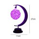 thumbnail image 1 of Lámpara de noche junto a la cama Batería USB Luna Linterna LED para niños Niños (USB púrpura) Likrtyny Para estrenar, 1 of 8