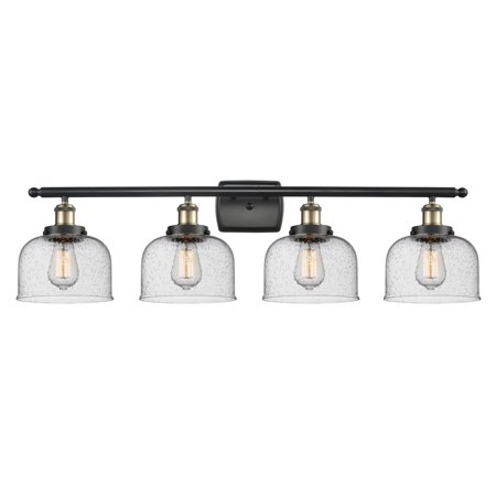 

Innovations Lighting 916-4W-11-38 Bell Vanity Bell 4 Light 38 Wide Vanity Light - Black
