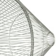 thumbnail image 2 of SAFAVIEH Gemini 3D Cone Wall Mirror, Silver, 2 of 2