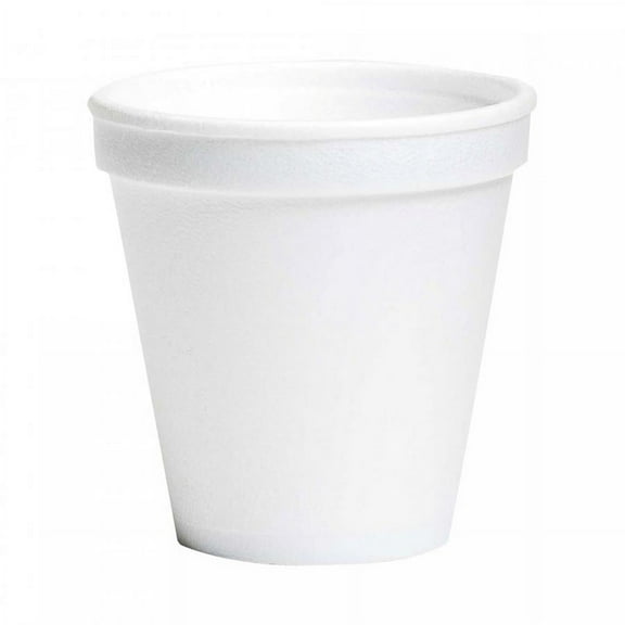 WinCup Styrofoam Drinking Cup, 6 oz., White, 1000 Count