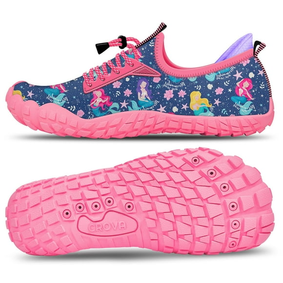 Zapatos acuáticos CROVA con empuñaduras de tacón integradas para niños, senderismo y niños grandes
