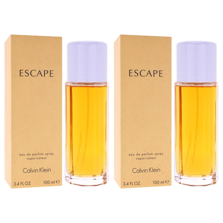 Calvin Klein Escape - Pack of 2 , 3.4 oz EDP Spray - Walmart.com