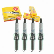 4 pc NGK 5847 Standard Spark Plugs for 1822A036 3445 A 132 159 00 03 B2401-6A00F XU22HDR9 YR7NE Ignition Wire Secondary Fits select: 2007-2013 MITSUBISHI OUTLANDER, 2008-2015 SMART FORTWO