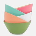 thumbnail image 4 of Coffre en Lin Abbott Grand Bol Profond 12 Pouces - Turquoise, 4 of 4
