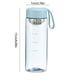 thumbnail image 3 of Botella de Agua Deportiva, Diseño Motivacional, Capacidad de 500 Ml, Solución de Hidratación Portátil a Prueba de Fugas, Material Duradero y Fácil de Limpiar, Ideal para Actividades Al Aire Libre, Gi, 3 of 6
