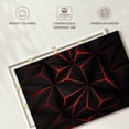 thumbnail image 6 of Elephant Stock Black And Red Abstract Wall Art - Horizontal Canvas Wall Art - Living Room Wall Decor - Abstract Canvas - Black And Red Decor - 51" x 34", 6 of 8