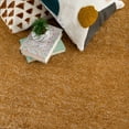 thumbnail image 6 of Hauteloom Heavenly Solid Shag Area Rug for Living Room Bedroom - High Pile Fluffy Carpet - Soft Shaggy Cozy Plush Rug - Gold, Mustard, Brown - 9'3" x 12', 6 of 12