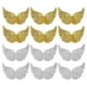 thumbnail image 1 of 12 adornos de alas de ángel para tarta, miniadornos creativos de plástico para manualidades, para fiestas, cumpleaños y tartas navideñas, 1 of 7