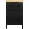 thumbnail image 2 of vidaXL Sideboard 47x35x76 cm Rough Mango Wood, 2 of 5