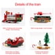thumbnail image 2 of Juego De Tren Eléctrico De Navidad Retro, Pista De 260Cm De Longitud Con Música Y Adornos Navideños Ligeros Y Regalo Para Niños Y Niñas Serendint HA038999-00, 2 of 6