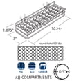 thumbnail image 3 of 48-Compartment Tray - round slot .5" Diameter, 2-Pack, 3 of 3