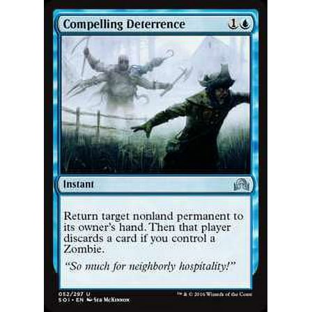 MtG Shadows Over Innistrad Uncommon Compelling Deterrence (Foil) #52