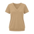 thumbnail image 3 of MAIHAN Womens T Shirts Loose Fit Casual Summer Boho Tops Soft Basic Tees Loose Fit Cute Basic Beach Vacation Clothes for Casual 2026, 3 of 3