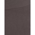 thumbnail image 4 of Women's Solid Color Seamless Wide Waistband Capri Leggings, 4 of 4