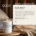 thumbnail image 3 of Stone Candles COCO6BB 6.5 oz Coconut Candle - Blue Birch, 3 of 15