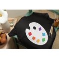 thumbnail image 5 of Halloween Artist Palette Costume Mens T Shirt, 5 of 5