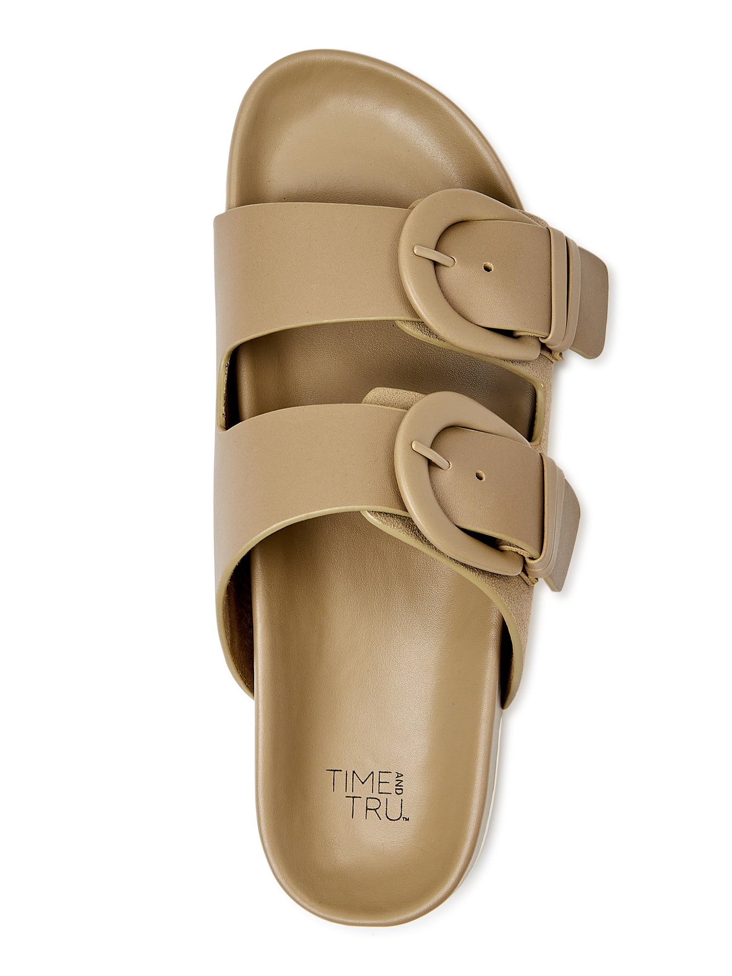 Time & Tru women's size 8 adjustable slip on sandals Schoenen damesschoenen Sandalen Slingbacks & Slides 