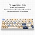 thumbnail image 4 of Teclado RGB para jugadores teclado inalámbrico tipo C compatible con Bluetooth teclado personalizado, 4 of 9